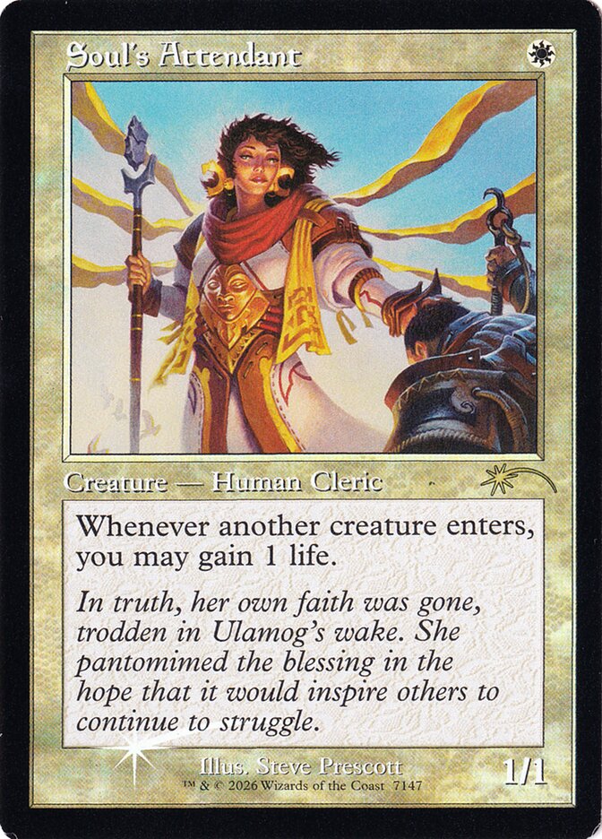 Soul's Attendant [#7147] (SLD-R-FOIL)