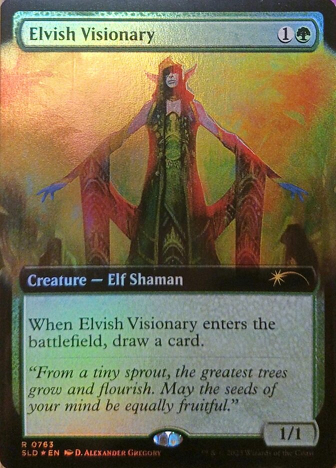 Elvish Visionary [#0763] (SLD-R-FOIL)