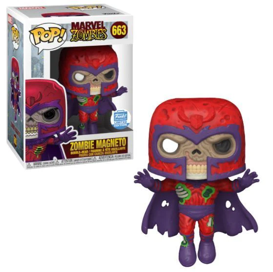 POP Figure: Marvel Zombies #0663 - Zombie Magneto (Gamestop) (Funko Club)