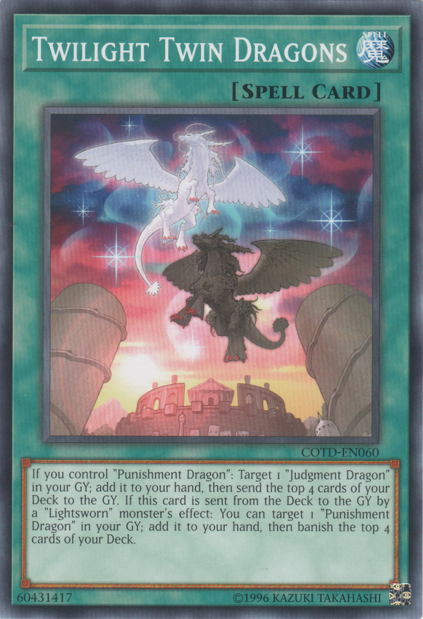 Twilight Twin Dragons (COTD-EN060) Near Mint Unlimited - Common