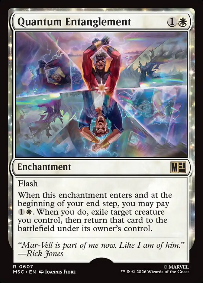 Quantum Entanglement [ #0607 ] (MSC-R)