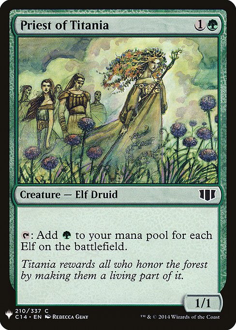 Priest of Titania [Mystery Booster #1299] (C14-C)