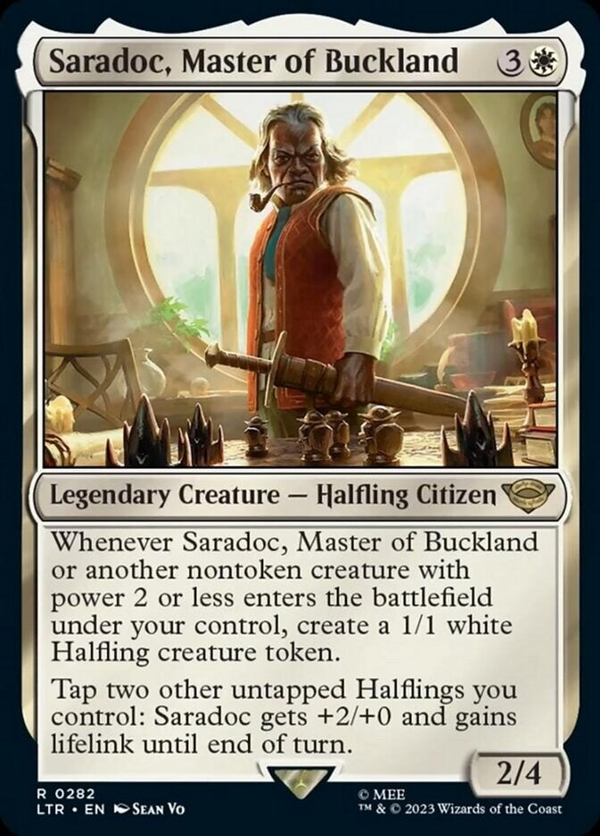 Saradoc, Master of Buckland [#0282 Jumpstart] (LTR-R)