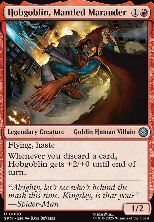 Hobgoblin, Mantled Marauder [ #0080 ] (SPM-U)