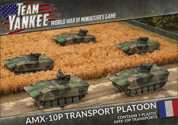 Flames of War: Team Yankee WW3: NATO (TNBX02) - AMX-10P Transport Platoon (Plastic)