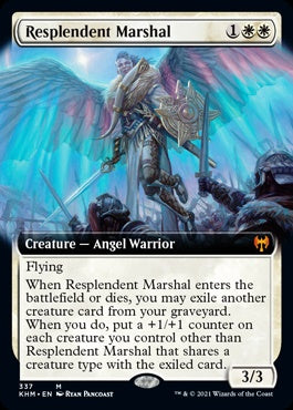 Resplendent Marshal [Extended Art #337] (KHM-M)