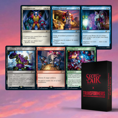 MTG: Secret Lair - Transformers: Roll Out or Rise Up