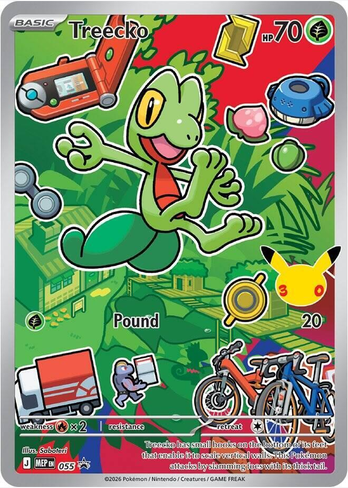 Treecko - 055 (MEP)  Promo Near Mint Holofoil