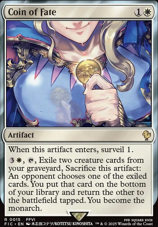 Coin of Fate [ #0015 ] (FIC-R)