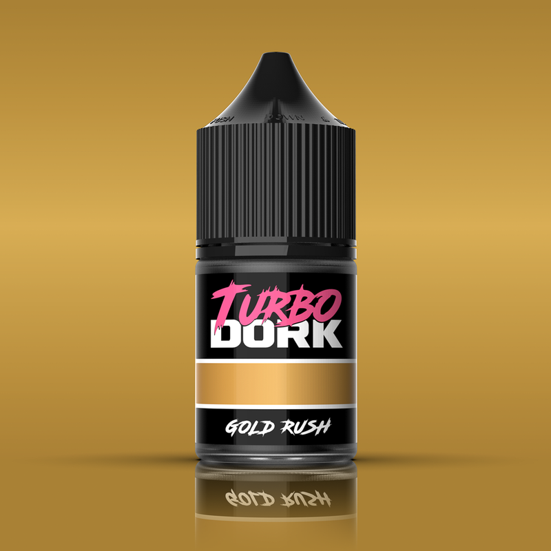 Turbo Dork 2.0: Metallic Acrylic - Gold Rush (22ml)