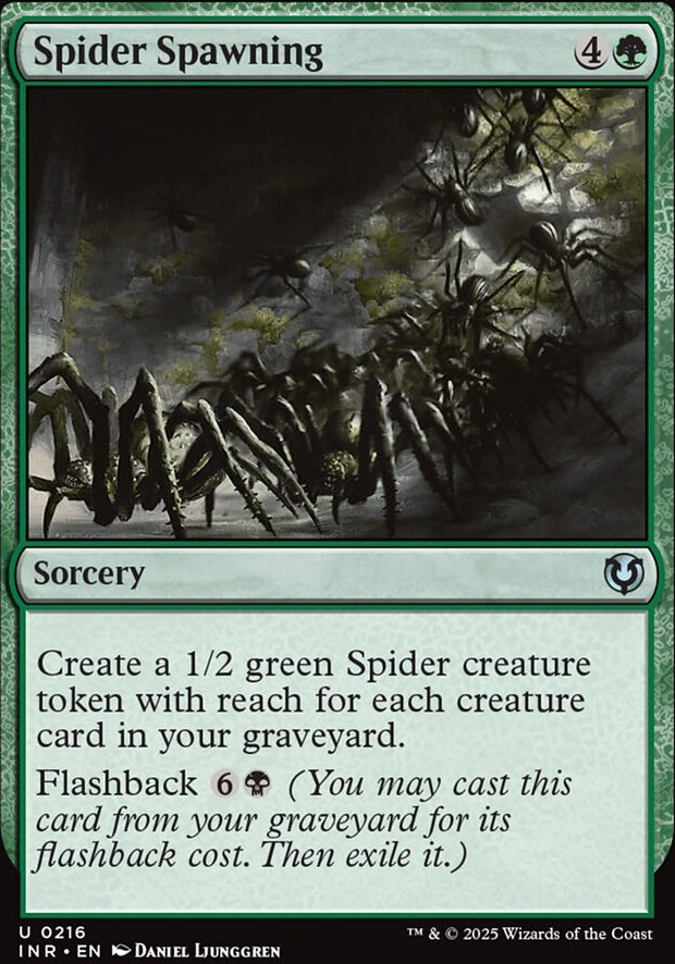 Spider Spawning [ #0216 ] (INR-U-FOIL)