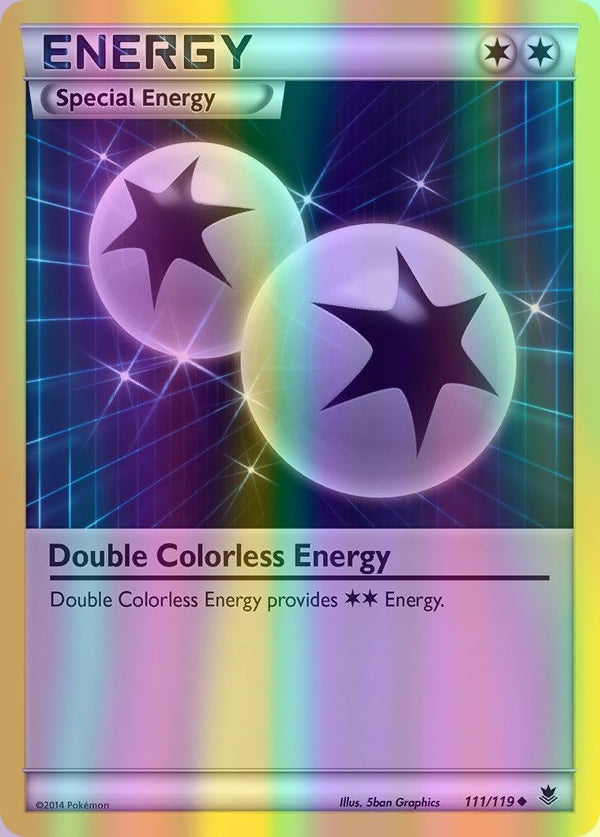 Double Colorless Energy - 111/119 (PHF) Uncommon - Near Mint Reverse Holofoil