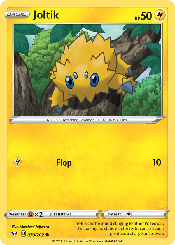 Joltik - 070/202 (SWSH01) Common - Near Mint