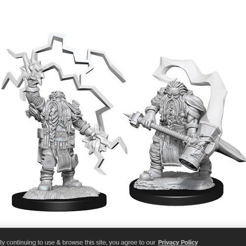 D&D: Nolzur's Marvelous Miniatures - Dwarf Cleric Male W14