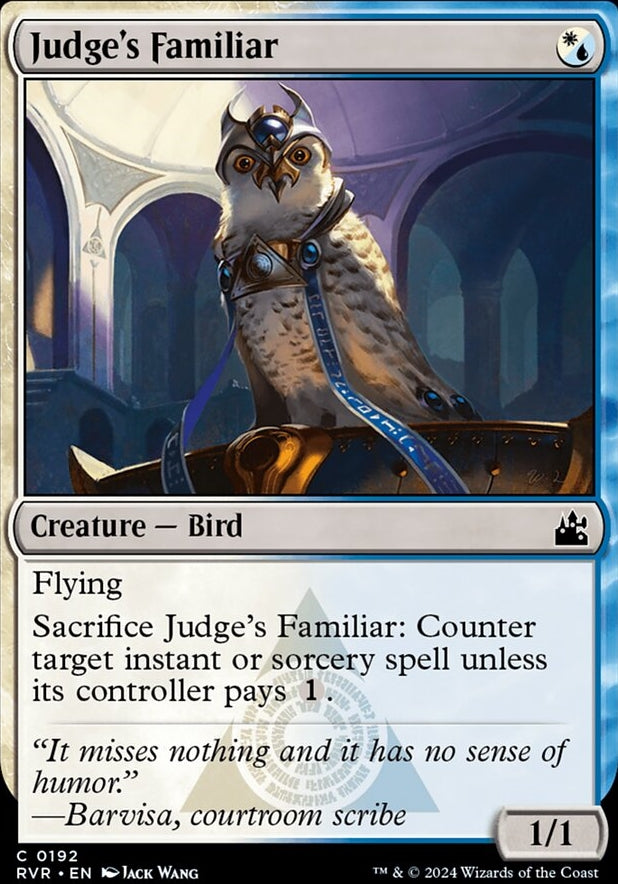 Judge's Familiar [#0192] (RVR-C)
