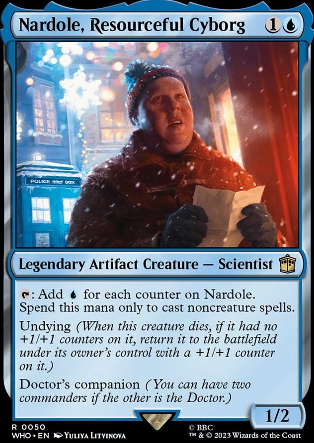 Nardole, Resourceful Cyborg [#0050 New Cards] (WHO-R)
