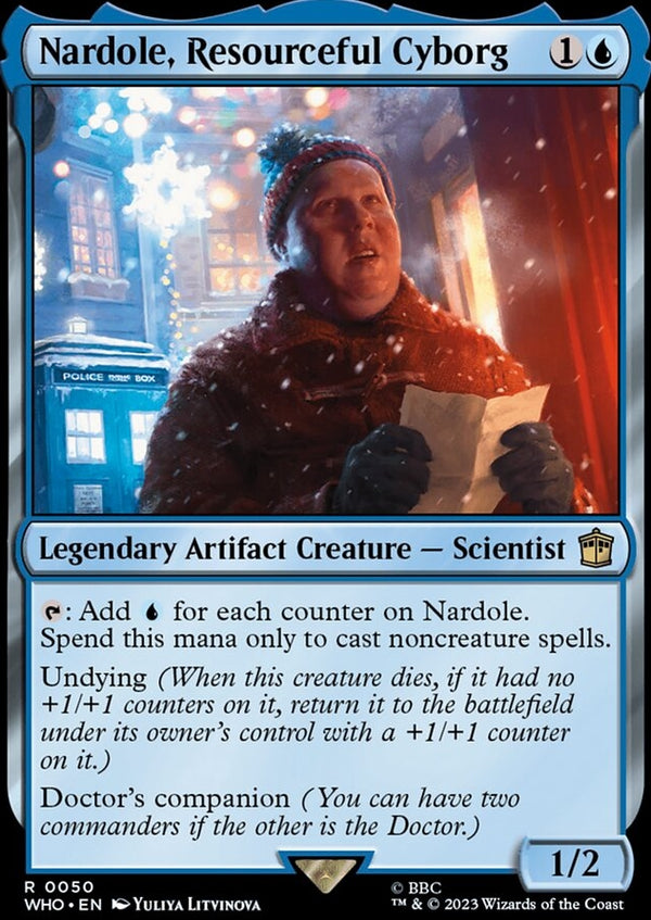 Nardole, Resourceful Cyborg [#0050 New Cards] (WHO-R)