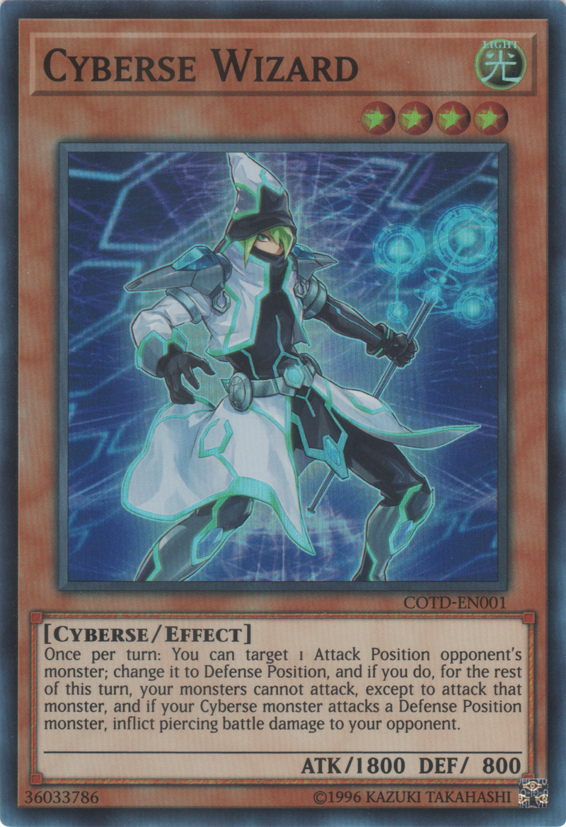 Cyberse Wizard (COTD-EN001) Near Mint Unlimited - Super Rare