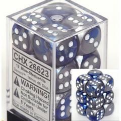 CHX26623: Gemini - 16mm D6 Blue-Steel w/white (12)