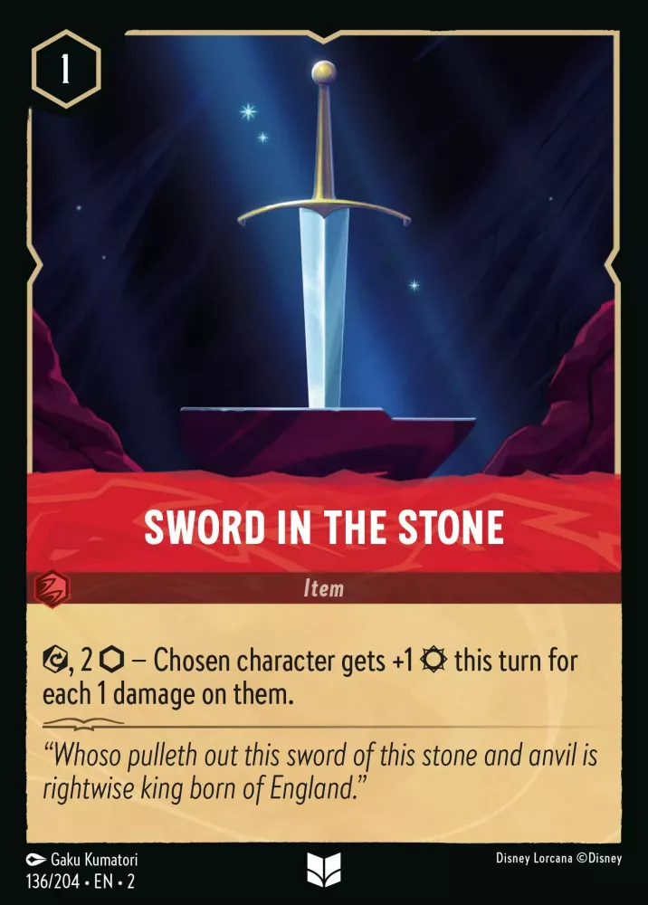 Sword in the Stone (Rise of the Floodborn 136/204) Uncommon - Near Mint