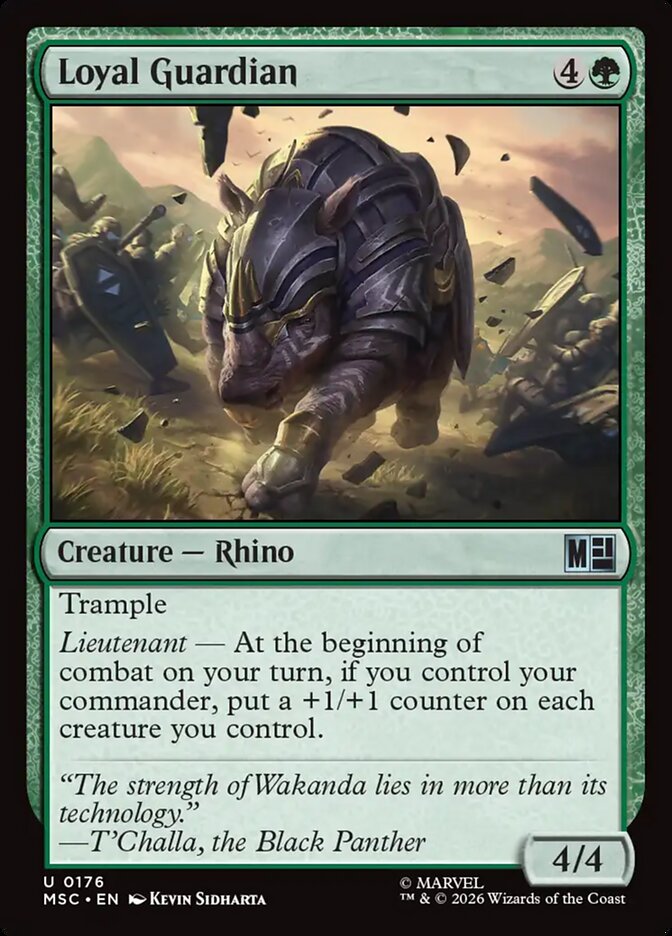 Loyal Guardian [ #0176 ] (MSC-U)