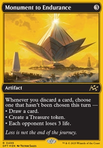 Monument to Endurance [ #0499 First Place Foil ] (DFT-R)