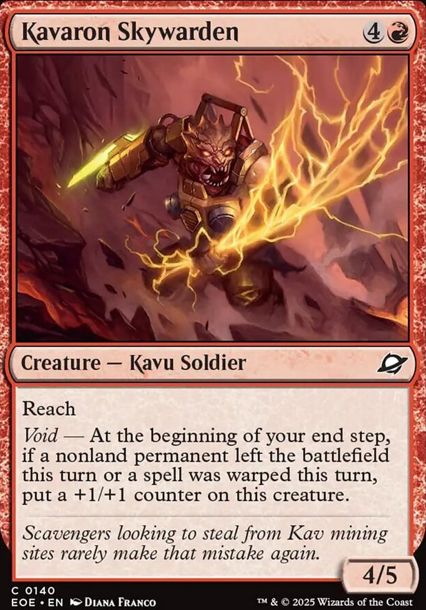 Kavaron Skywarden [ #0140 ] (EOE-C)