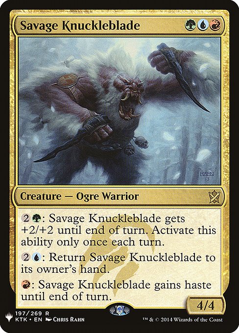 Savage Knuckleblade [Mystery Booster