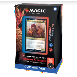 MTG: Commander Legends: Baldur's Gate - Commander Deck: Draconic Dissent (UR)