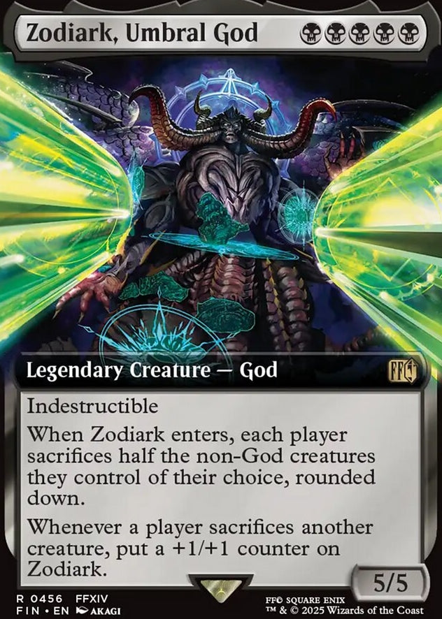 Zodiark, Umbral God [ #0456 Extended Art ] (FIN-R)