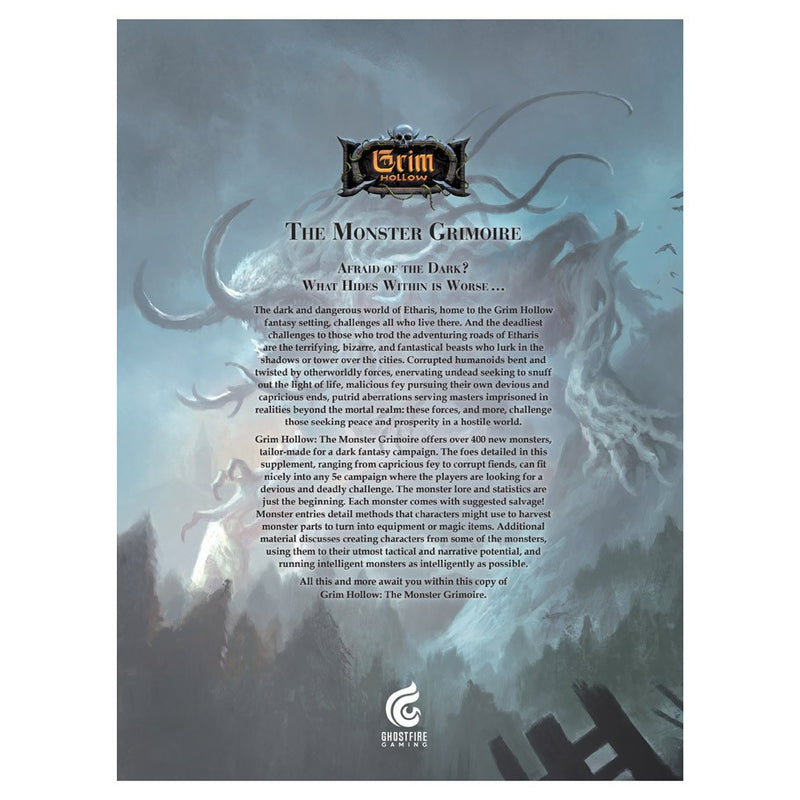 D&D 5E OGL: Grim Hollow - The Monster Grimoire