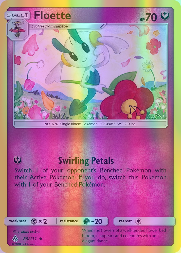 Floette - 085/131 (FLI) Uncommon - Near Mint Reverse Holofoil
