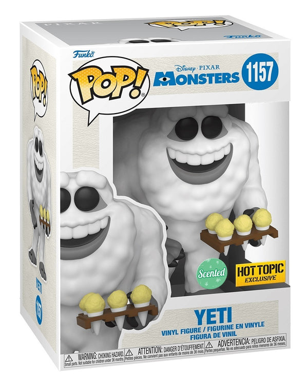 POP Figure: Disney Monsters Inc 20th #1157 - Yeti (Scented) (Hot Topic)