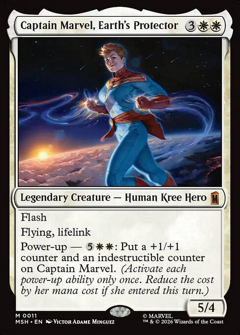 Captain Marvel, Earth's Protector [ #0011 ] (MSH-M)