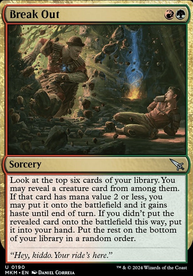 Break Out [#0190-Blue] (MKM-U-FOIL)