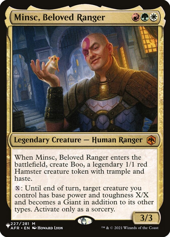 Minsc, Beloved Ranger (AFR-M-LIST)