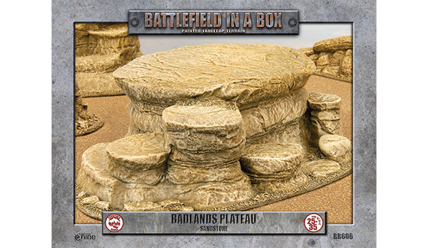 Battlefield in a Box (BB606) - Badlands Plateau: Sandstone