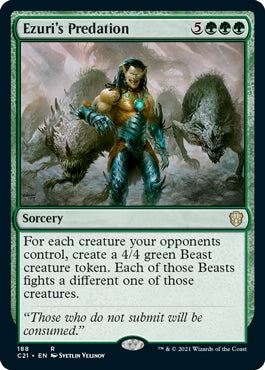 Ezuri's Predation (C21-R)