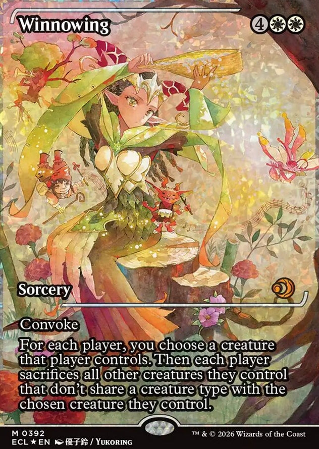Winnowing [ #0392 Fracture Foil ] (ECL-M)