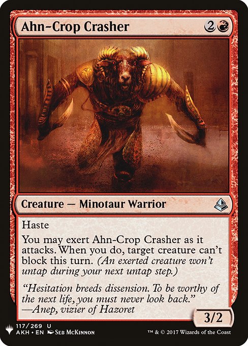 Ahn-Crop Crasher [Mystery Booster #0833] (AKH-U)