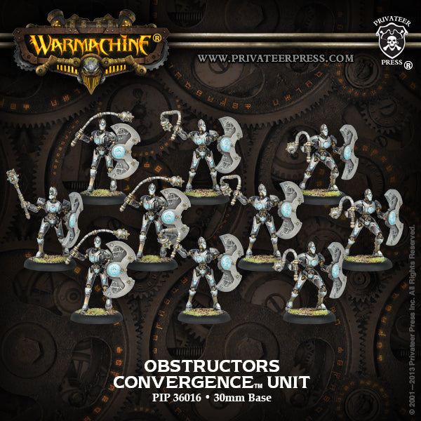 Warmachine: Convergence - Obstructors, Unit (10 Plastic)