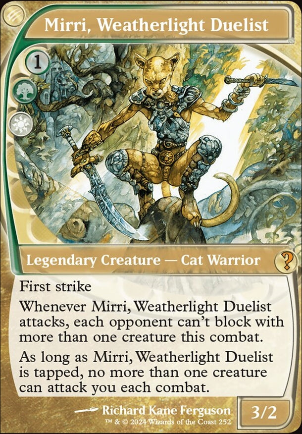 Mirri, Weatherlight Duelist [