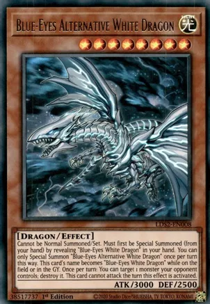 Blue-Eyes Alternative White Dragon (LDS2-EN008)