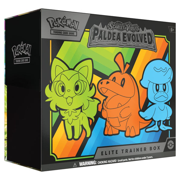 Pokemon TCG: S&V02 Paldea Evolved - Elite Trainer Box