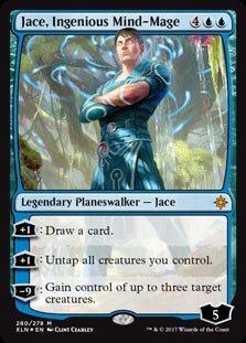 Jace, Ingenious Mind-Mage [#280] (XLN-M-FOIL)