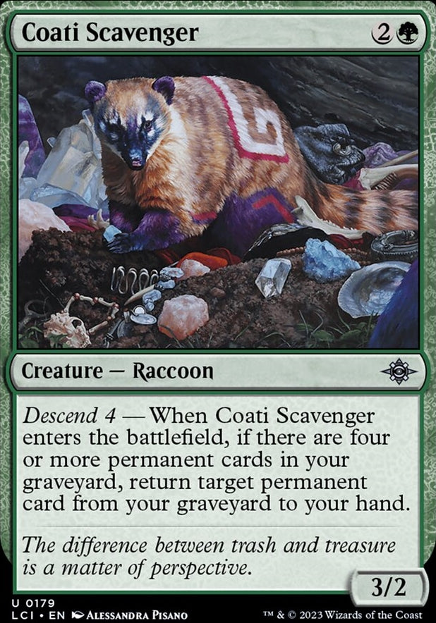Coati Scavenger [#0179] (LCI-U)