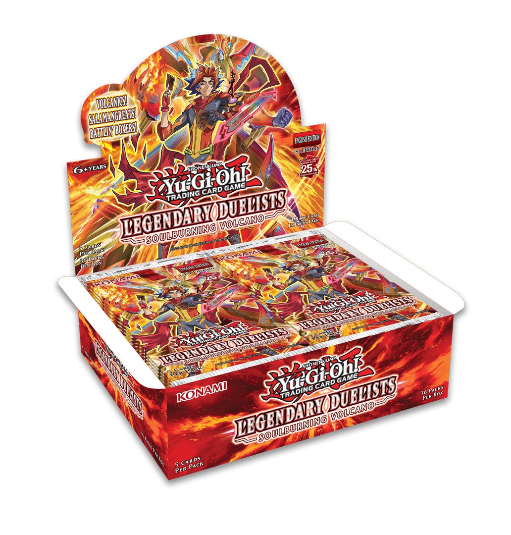Yu-Gi-Oh!: Legendary Duelists: Soulburning Volcano - Booster Box