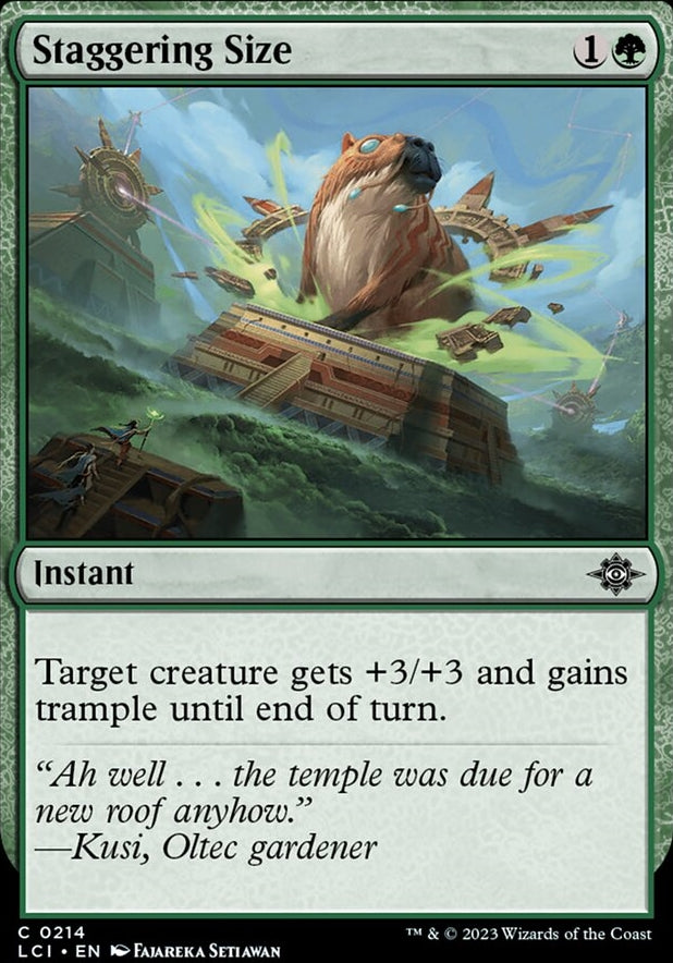 Staggering Size [#0214] (LCI-C)