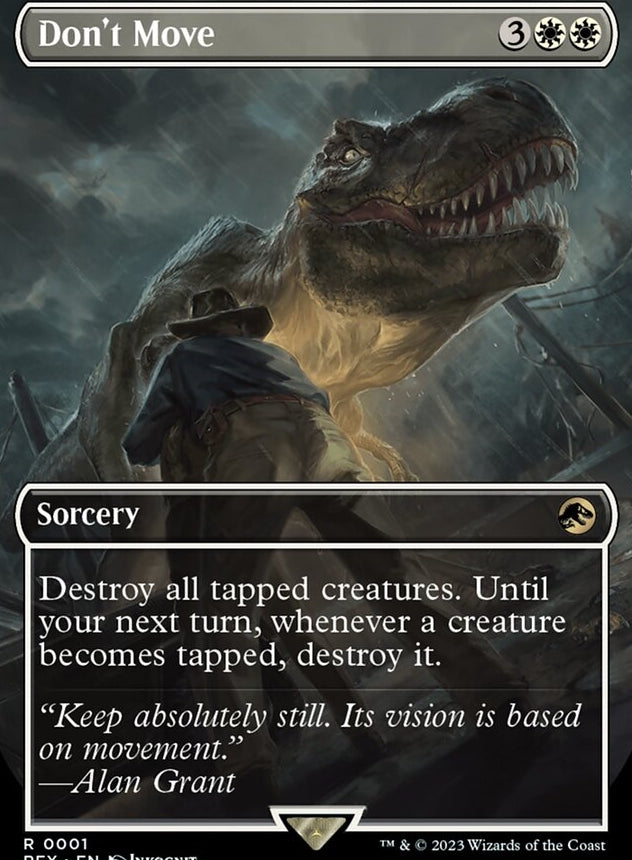 Don't Move [#0001 Borderless] (REX-R)