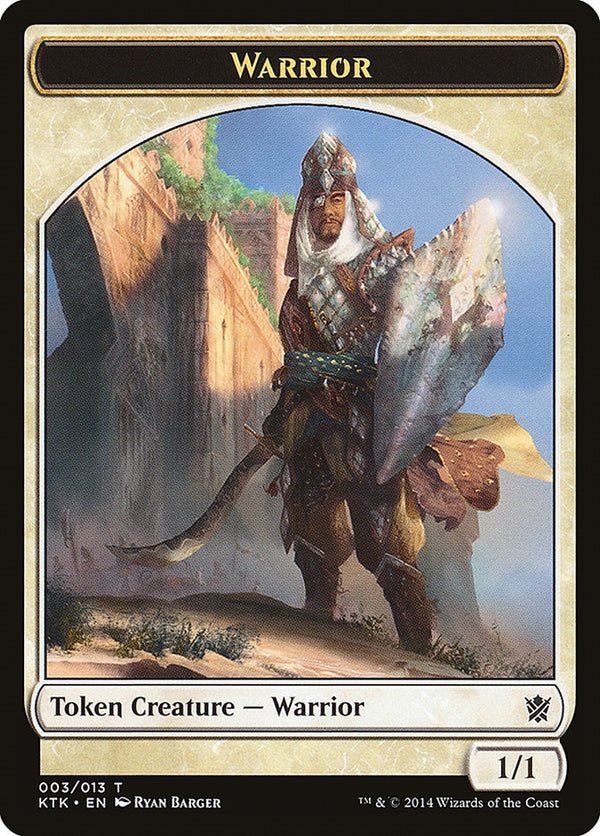 Warrior Token  [003/013] (KTK-T)